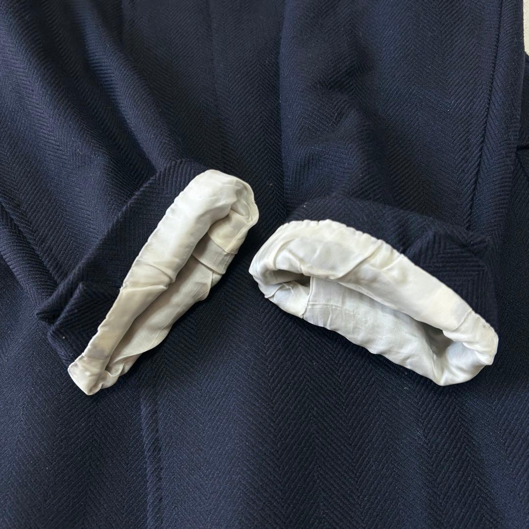 現行 定価16万 ポールスチュアート ヘリンボーンツイード チェスターコートM