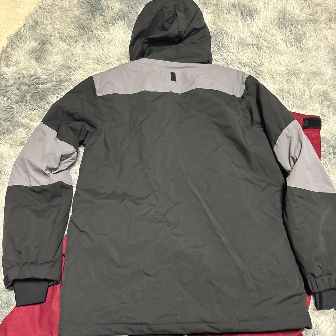 【超美品】PANTHER スノーボードウェアセット Lsize黒赤