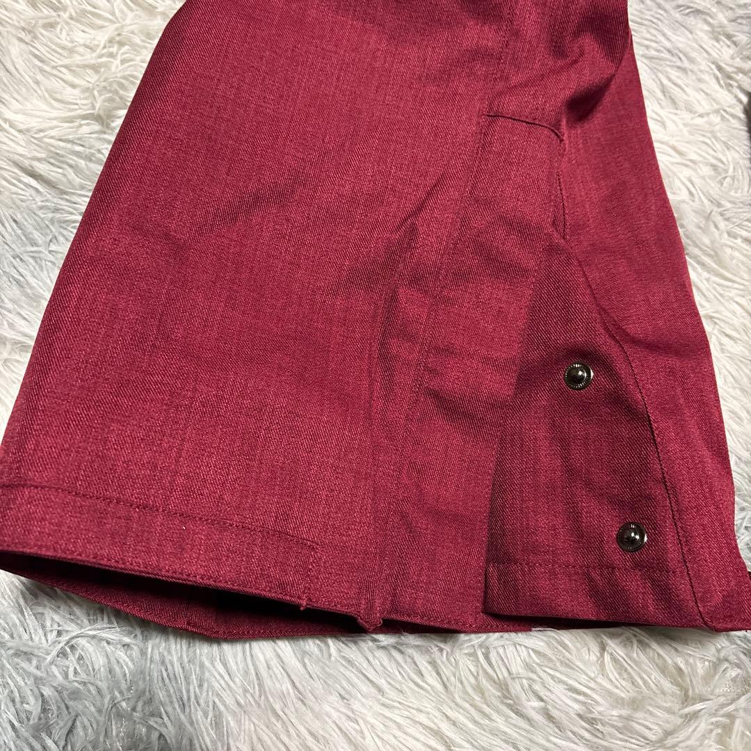 【超美品】PANTHER スノーボードウェアセット Lsize黒赤