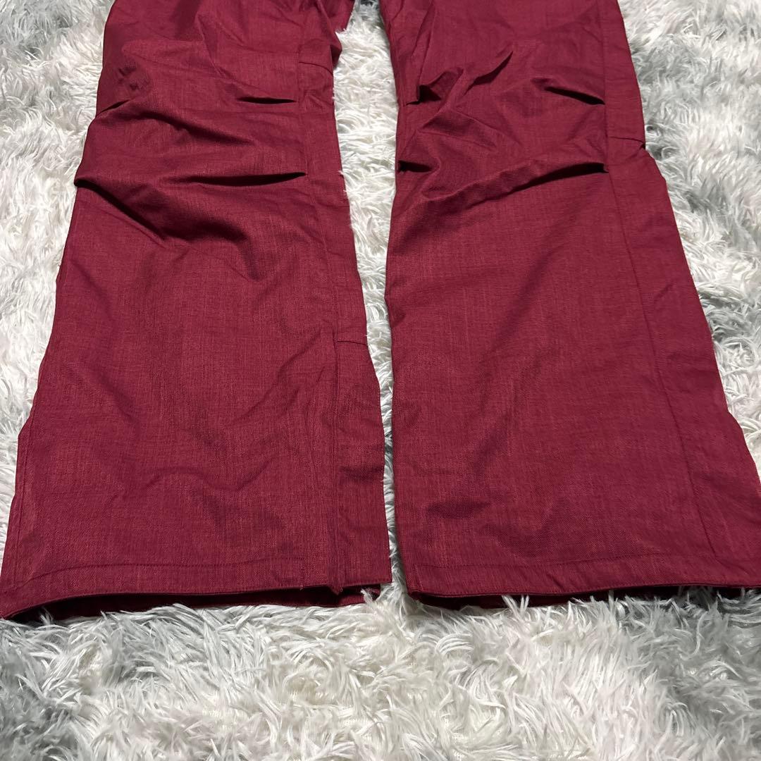 【超美品】PANTHER スノーボードウェアセット Lsize黒赤