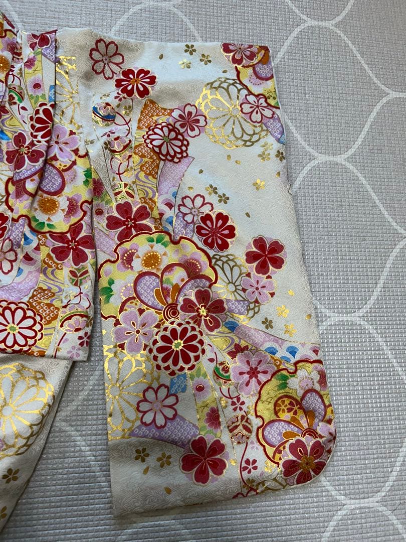 花ひめ 七五三 3歳　着物 被布 正絹 セット