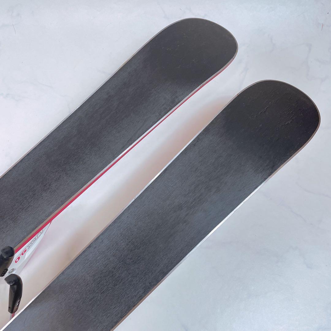 【使用1回極美品】レディース フリースタイル スキー板 ３点セット 130