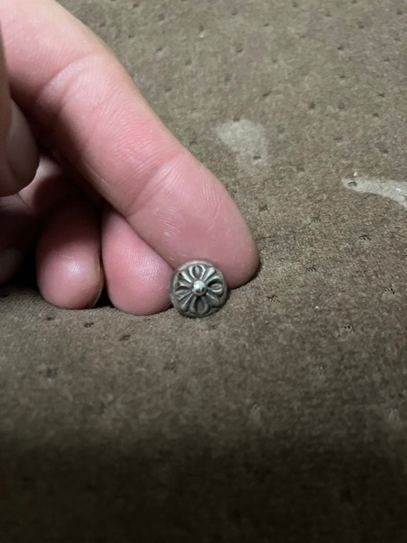 Chrome Hearts クロスボール ピアス スタッドピアス クロムハーツ