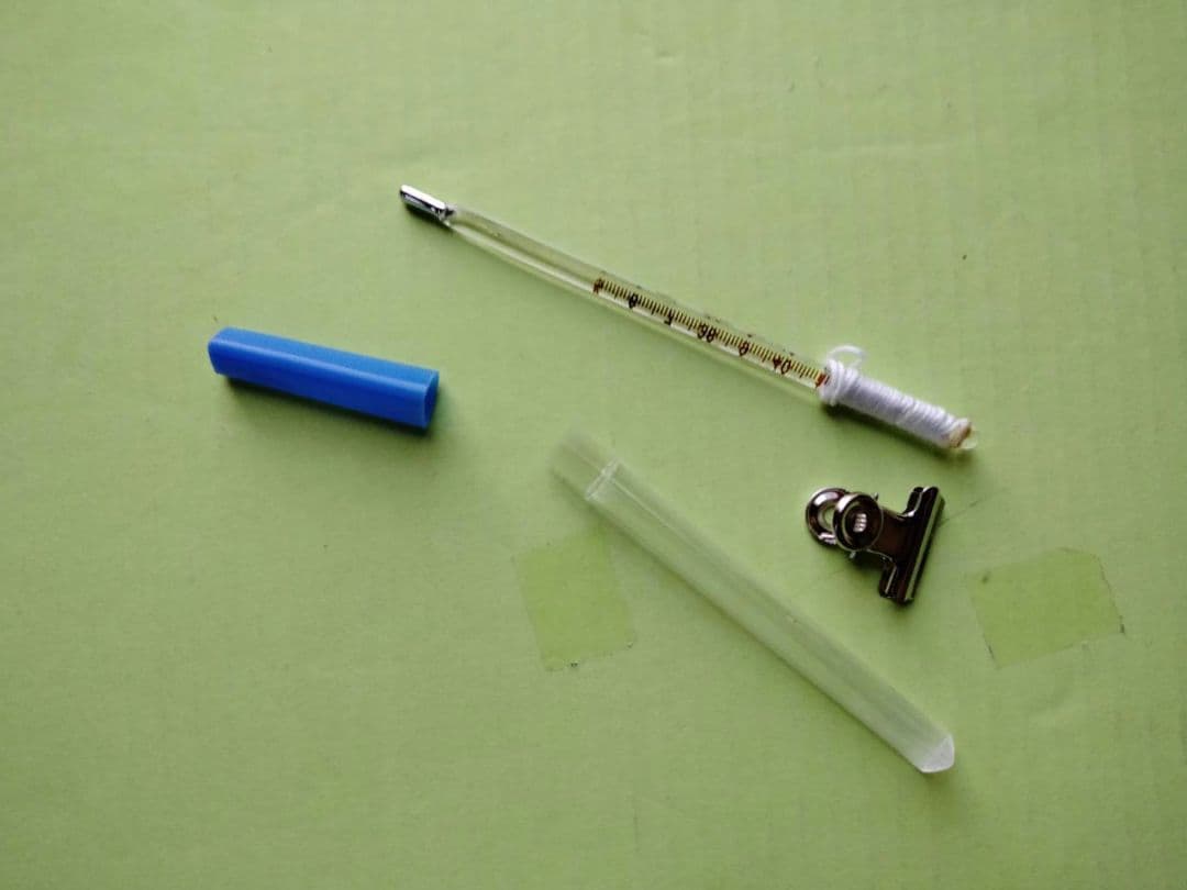 【獣医用】FHK富士平工業動物用体温計　5本セット