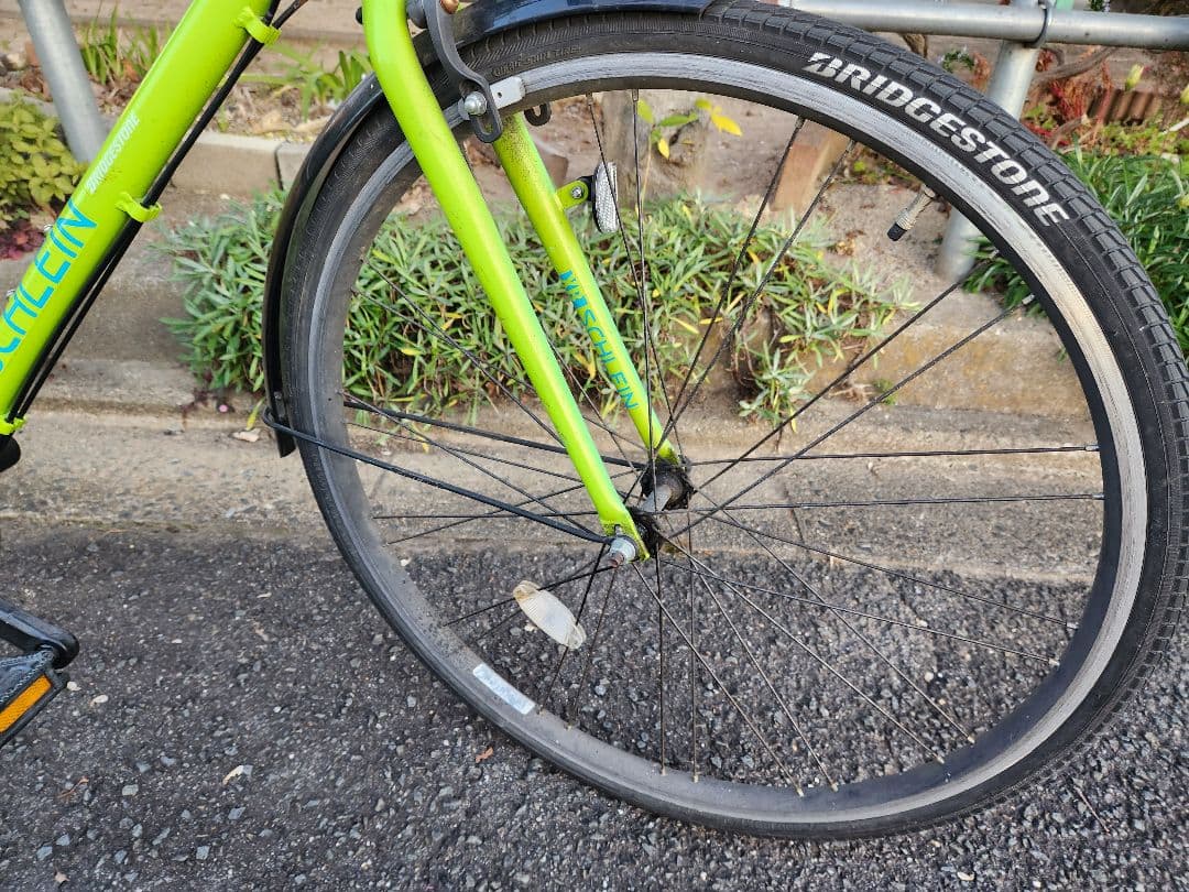 【直接引取限定】ブリジストン　シュライン　26インチ　ライトグリーン