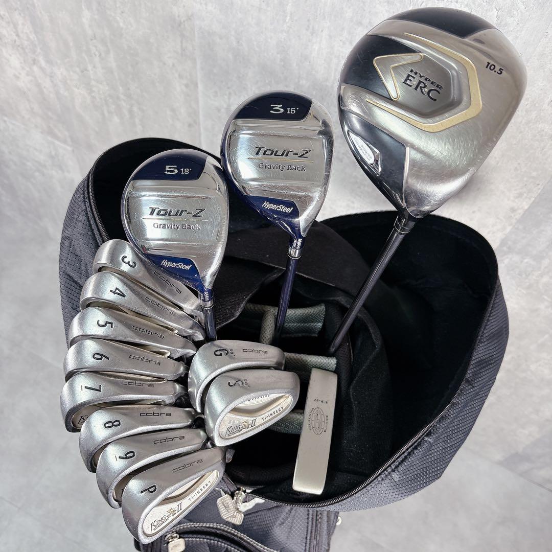 W563 キャロウェイ ナイキ 他 メンズ ゴルフクラブ フルセット 15点 R