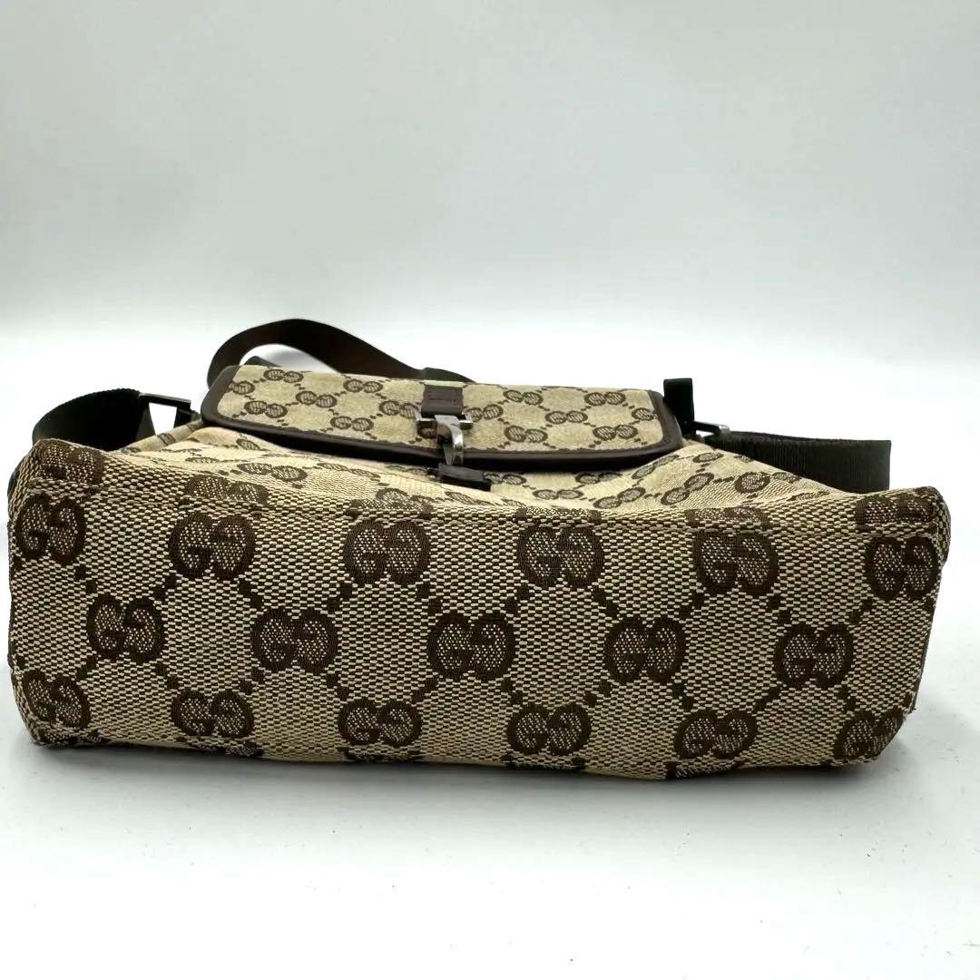 グッチ ショルダーバッグ サコッシュ GG キャンバス