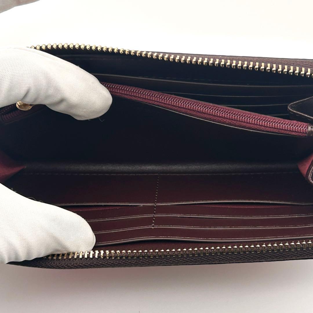 ✨未使用級✨ COACH コーチ 長財布 花柄 シグネチャー PVCレザー 箱付