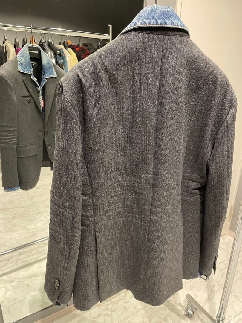 ディースクエアードdsquared2デニムジャケットGジャンレイヤードテーラード