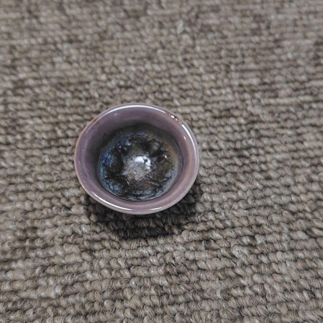 煙出し人形 パイプおじさん 香炉　アンティーク　陶器製 老人の置物 木の切り株