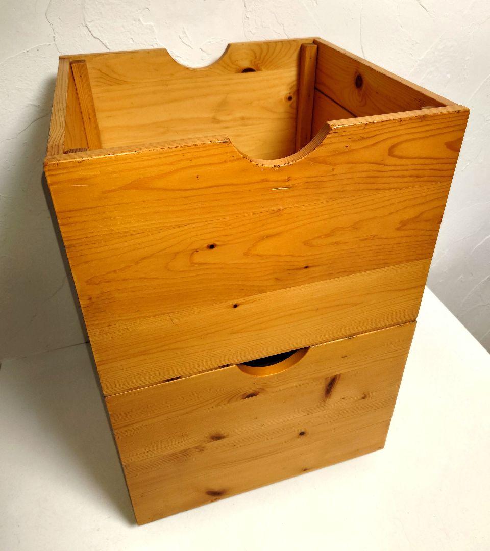 木製 キャスター付き収納 小物入れ おもちゃ箱 ラック 棚 ボックス box 台