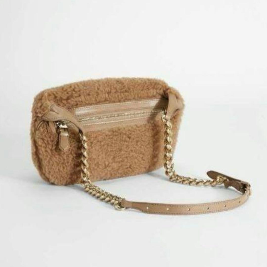 Max Mara マックスマーラ テディベア Banane ボディバッグ ボア