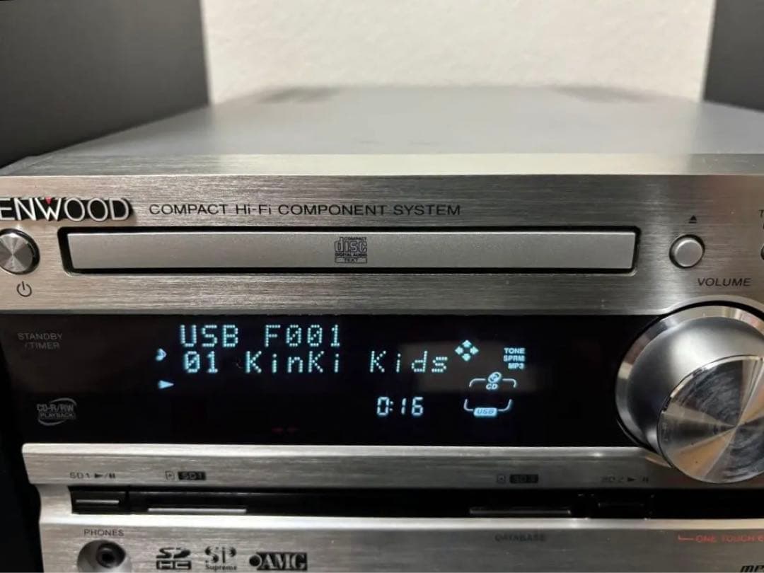 KENWOOD RD-UDE77 CDコンポ SD、USB対応ケンウッド KENWOOD RD-UDE77