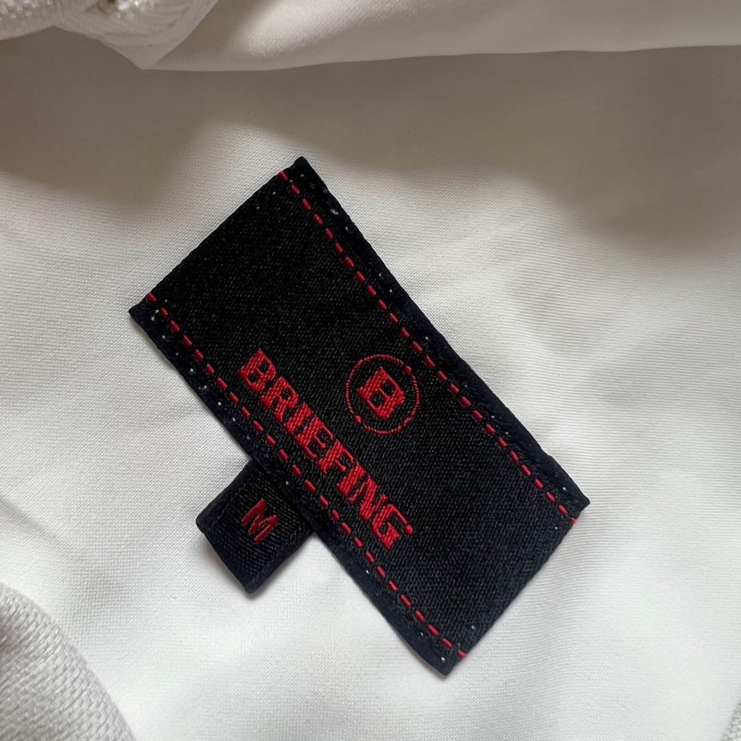 BRIEFING GOLF ブリーフィング　ハーフパンツ　メンズ　ロゴ　白　M