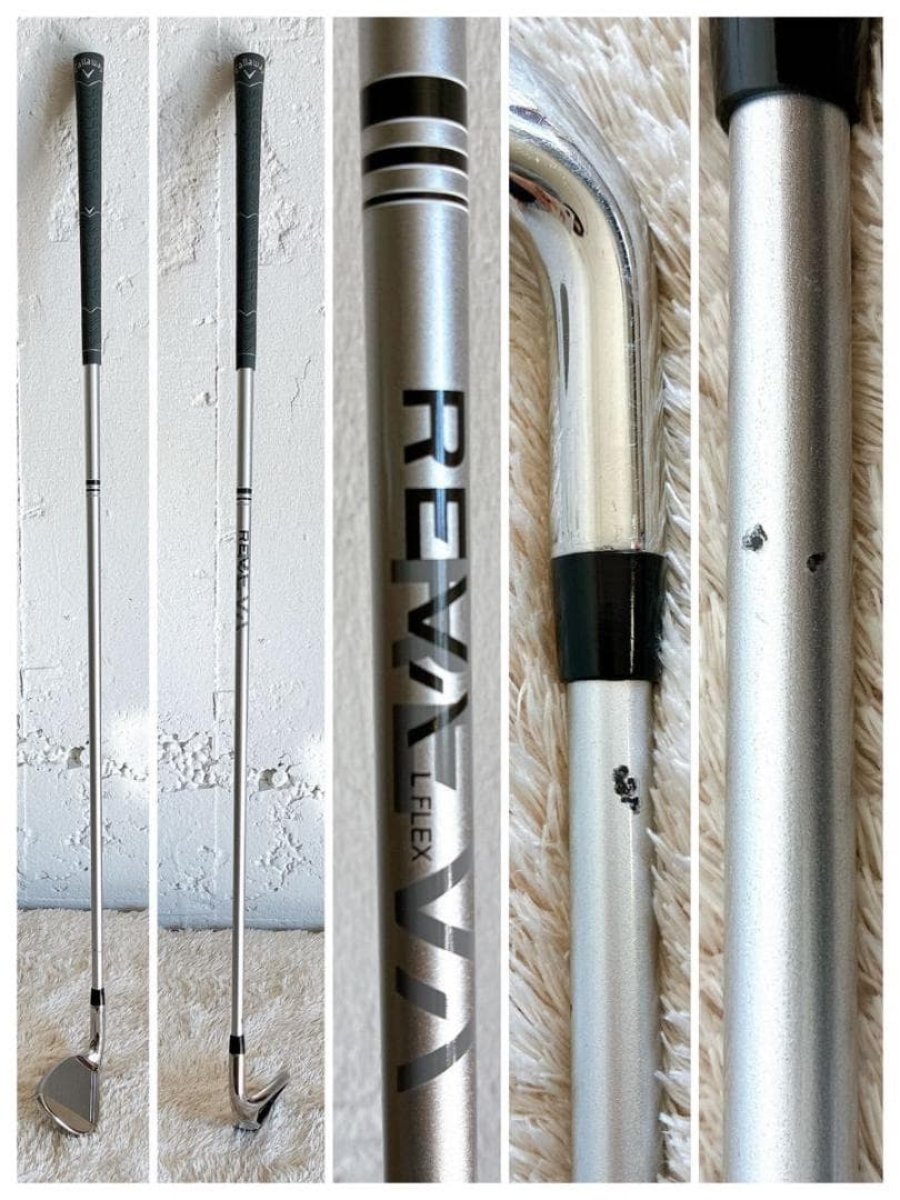 キャロウェイ レバ REVA PW ピッチング P 単品 アイアン L 右