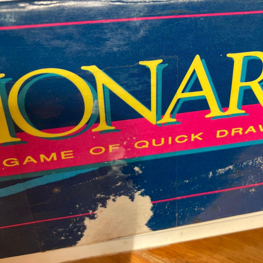 ピクショナリー ボードゲーム　レア英語版　９０年代版