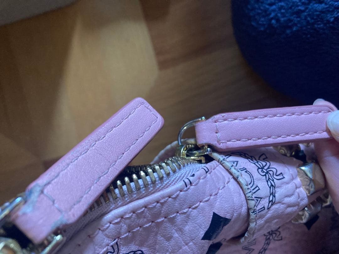 MCM バックパックピンク