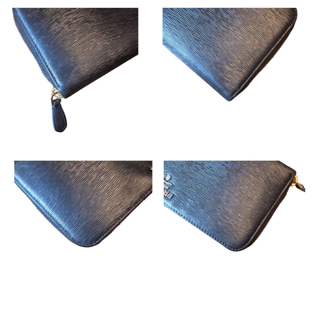 ＰＲＡＤＡ　プラダ　サフィアーノ　ラウンドファスナー　長財布