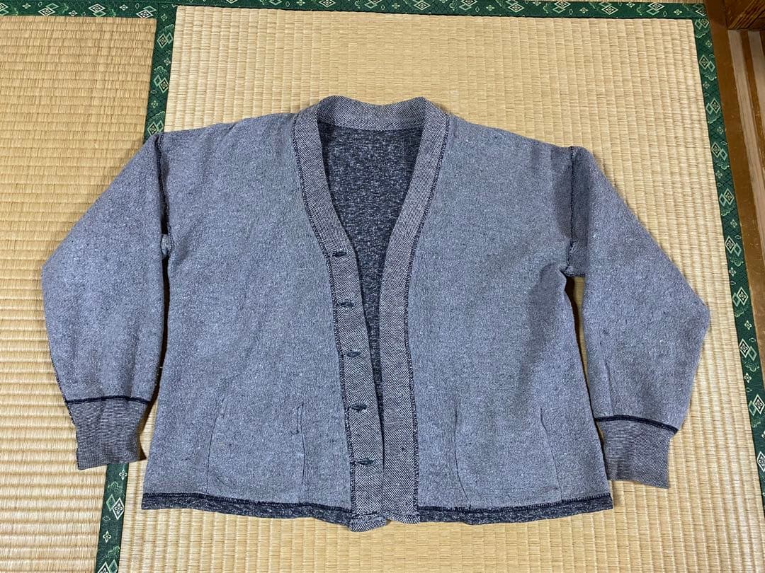 50's SALT&PEPPER ごま塩カーディガン