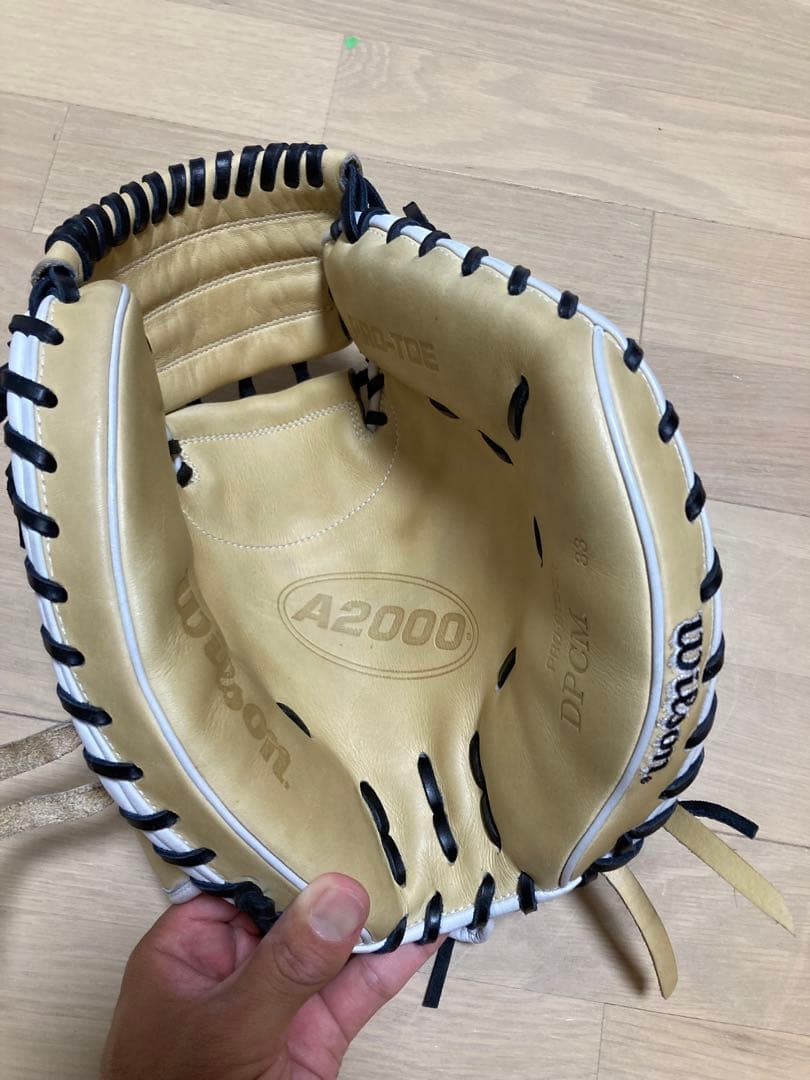 か*ん様 Wilson A2000 硬式キャッチャーミット　CM33型