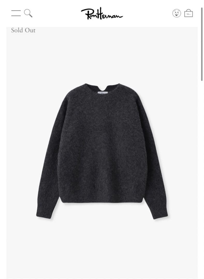 Ron Herman フォックスヤクニットプルオーバー ロンハーマン - メルカリ