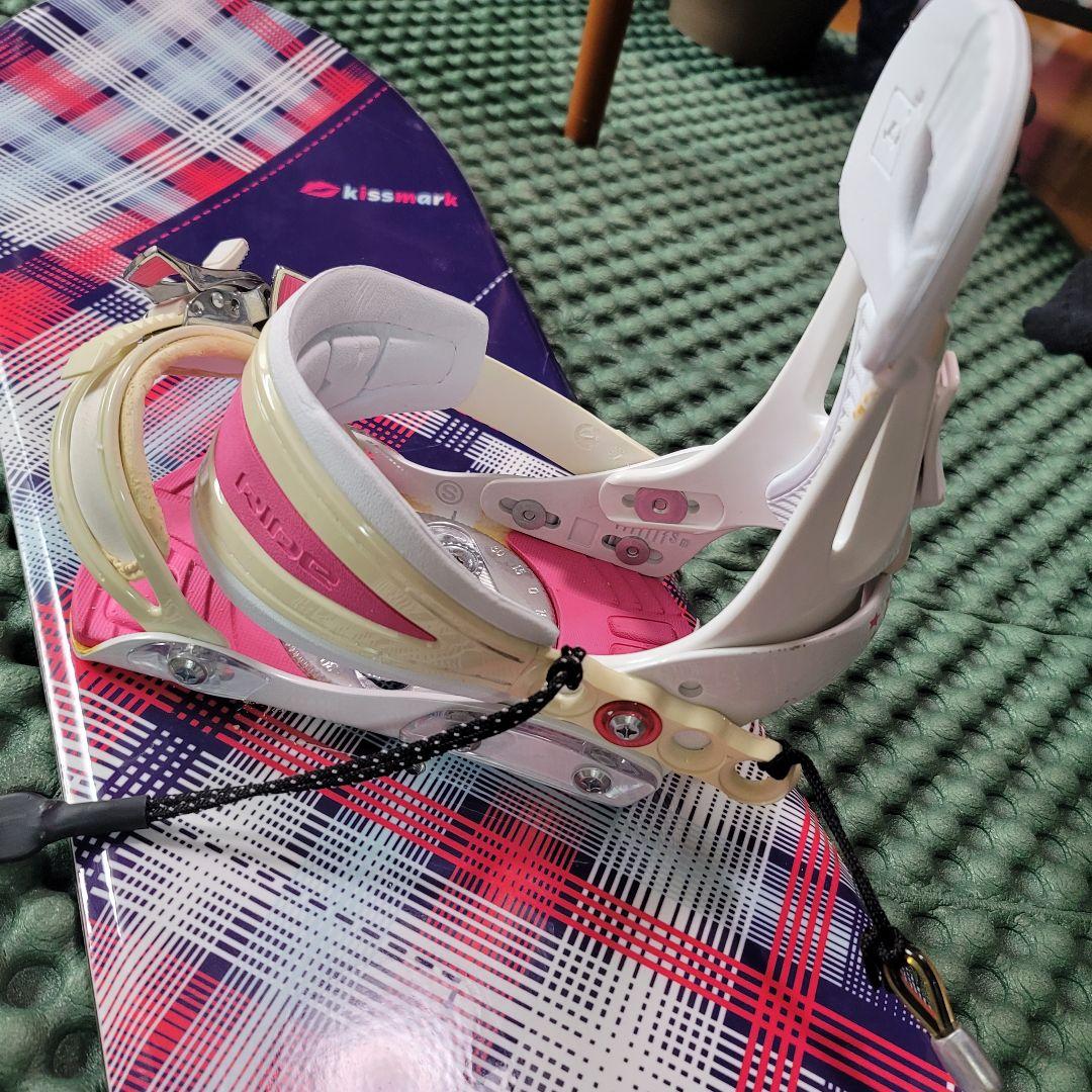 Kissmark レディース スノーボード 2点セット 138cm リーシュ付 - メルカリ