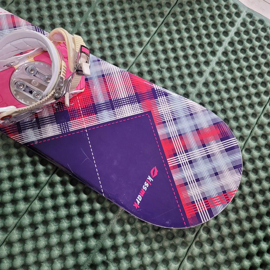 Kissmark レディース スノーボード 2点セット 138cm リーシュ付 - メルカリ