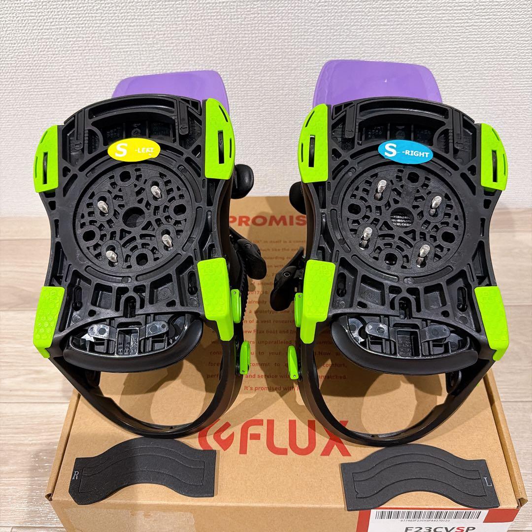 FLUX CV ビンディング S パープル カービング向け 高レスポンス 美品