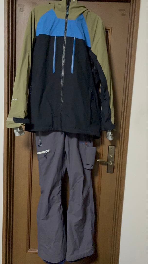 rew KAMIKAZE JET-3 GORE-TEX bibパンツ 上下セット