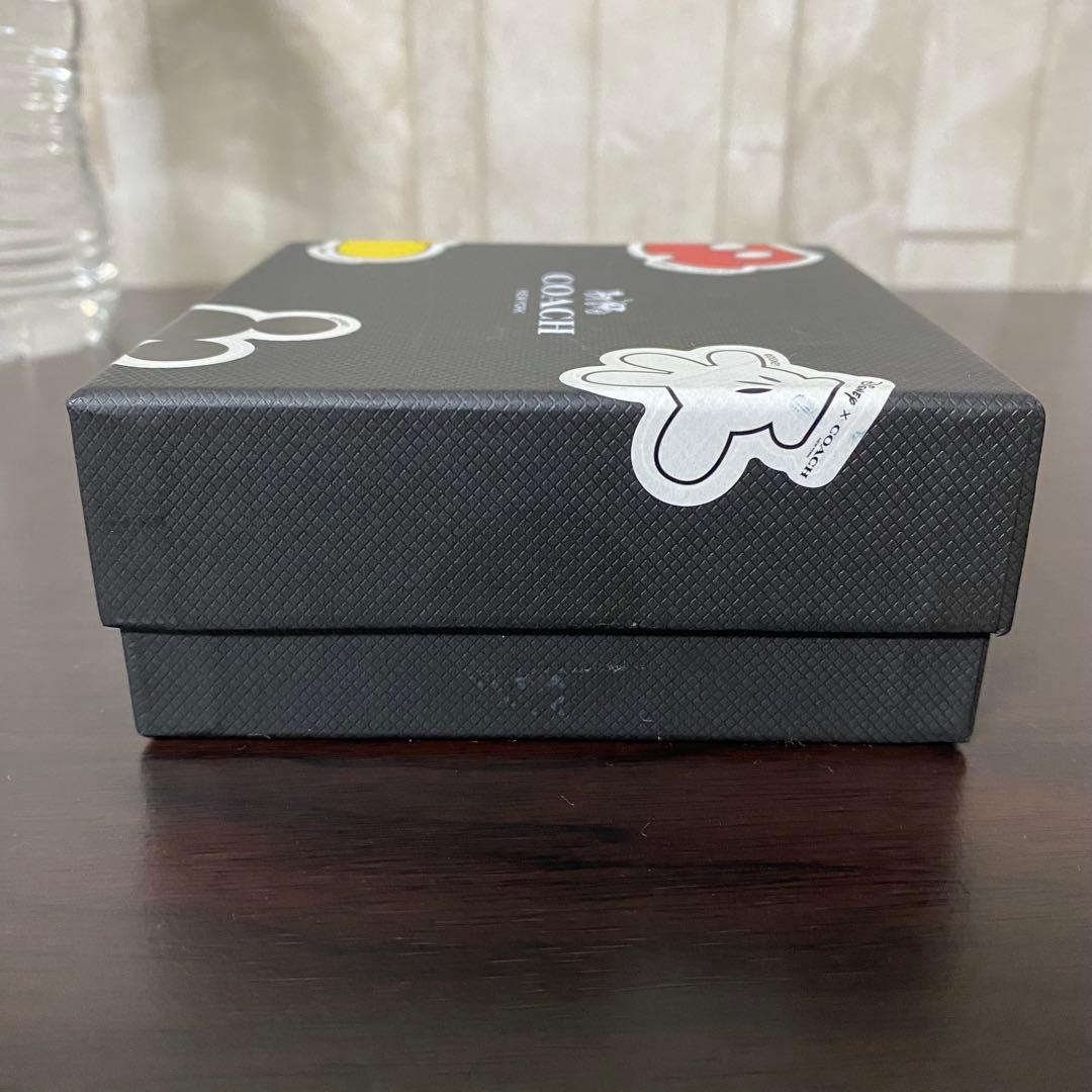 【限定コラボ】訳あり新品 COACH×DISNEY レザーブレスレット 箱付