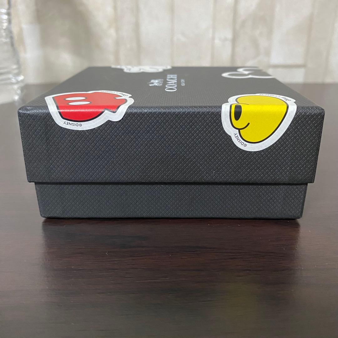 【限定コラボ】訳あり新品 COACH×DISNEY レザーブレスレット 箱付