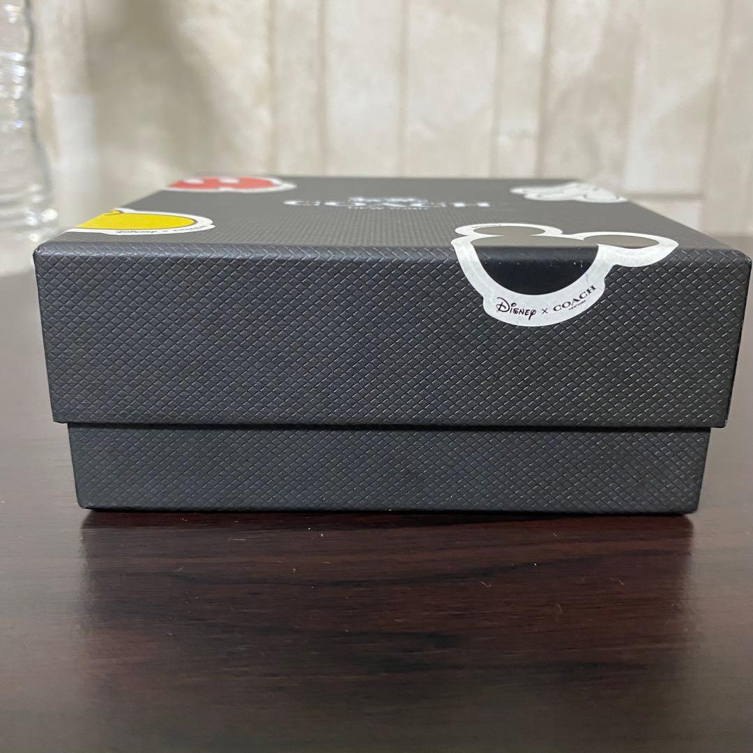【限定コラボ】訳あり新品 COACH×DISNEY レザーブレスレット 箱付