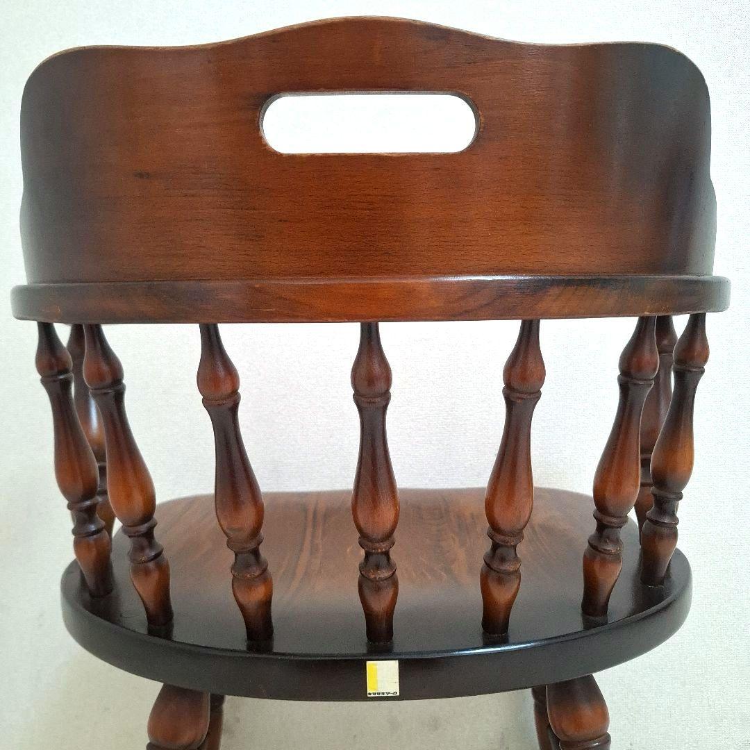 飛騨産業 アームチェア ダイニングチェア キツツキマーク