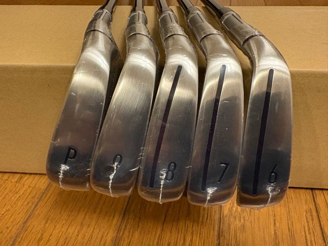 【未使用・超激安！】STEALTH アイアンセット（5本）カーボン（S）
