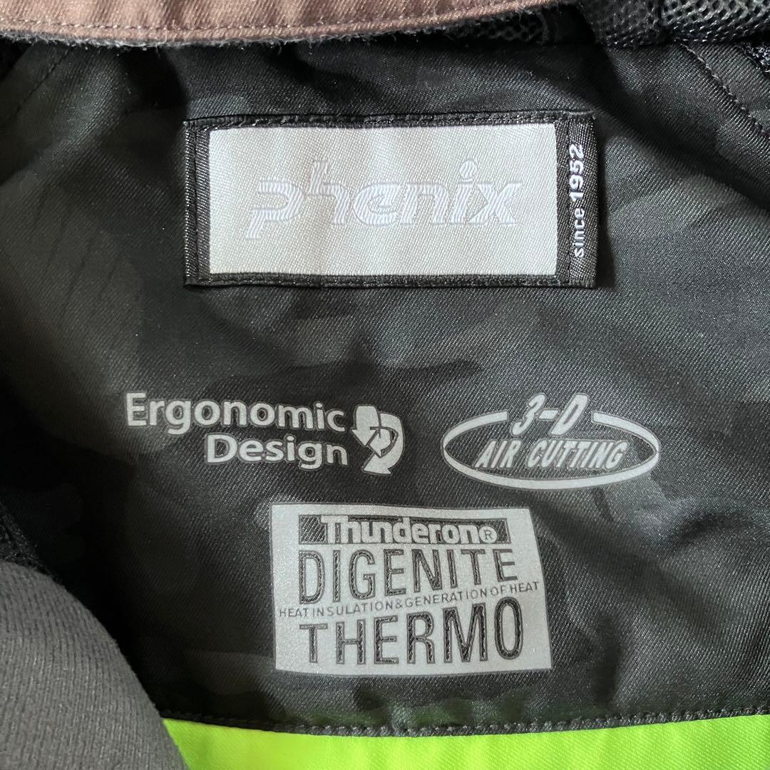 #E12✨phenixフェニックス ✨カモフラ スキーウェア 上下 メンズM