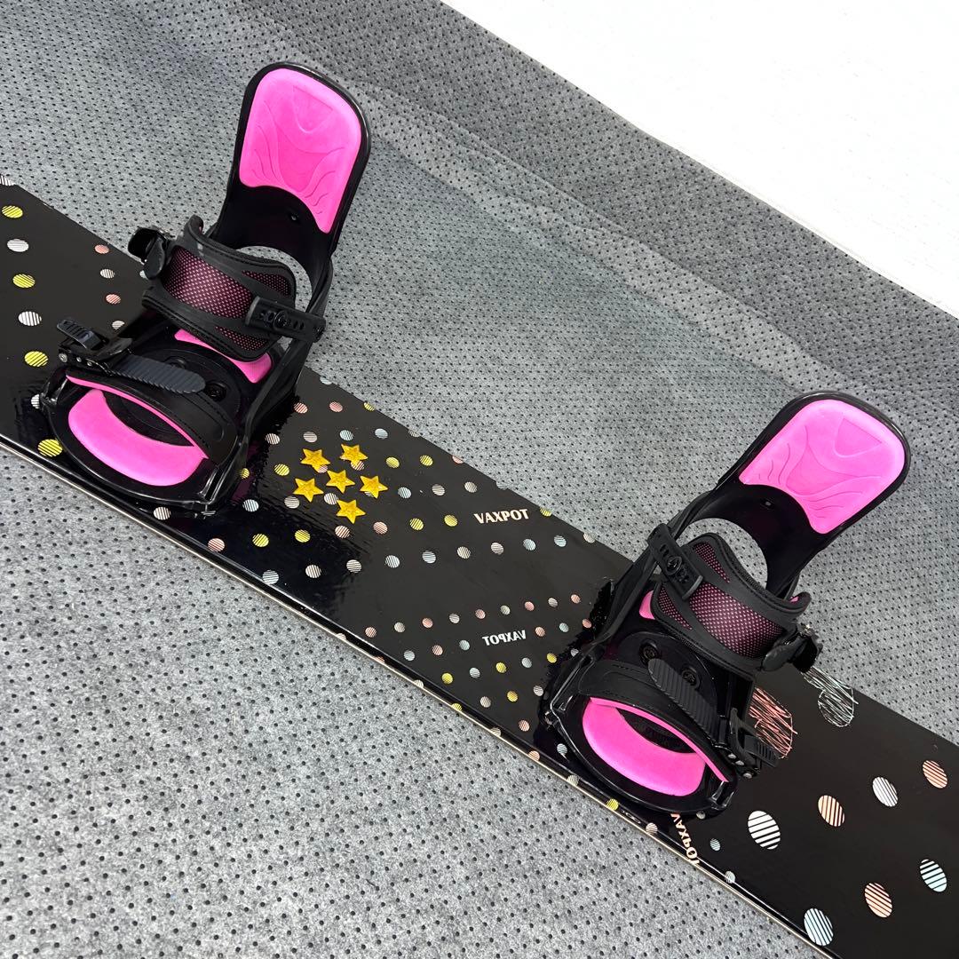 数回使用 レディースセット 145cm VAXPOT×バインディング