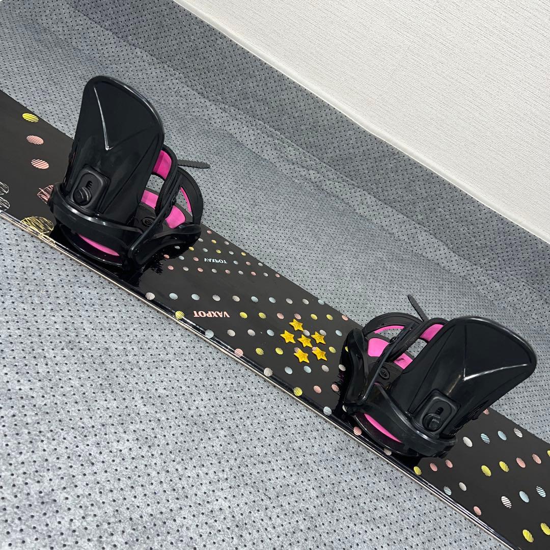 数回使用 レディースセット 145cm VAXPOT×バインディング