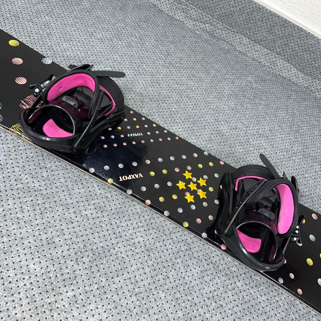 数回使用 レディースセット 145cm VAXPOT×バインディング