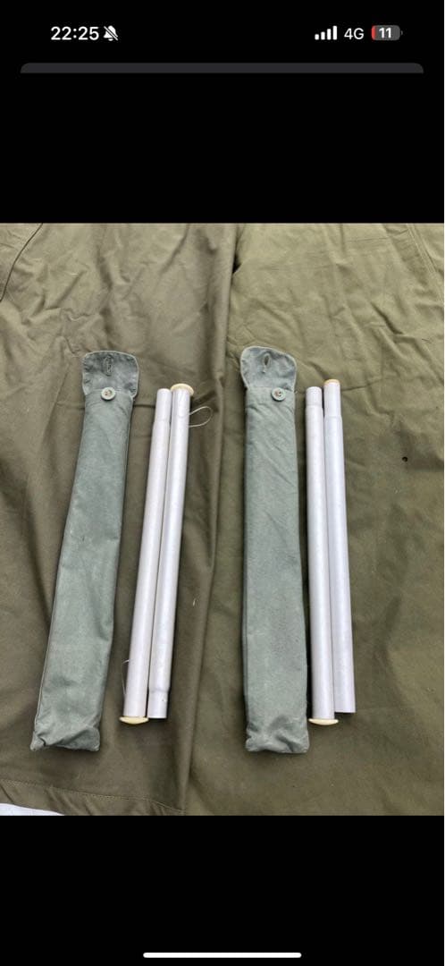 ポーランド軍幕　サイズ2 2枚組