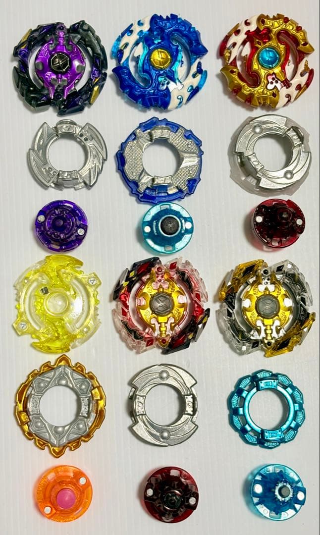 ベイブレードバースト 歴代スプリガン まとめ売り 限定含む シューター付き