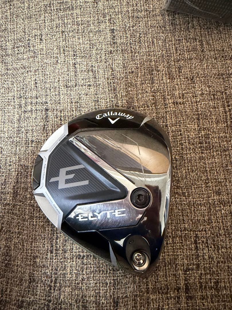エリートドライバー 10.5度 ヘッドのみ ELYTE 1W ヘッドカバー付
