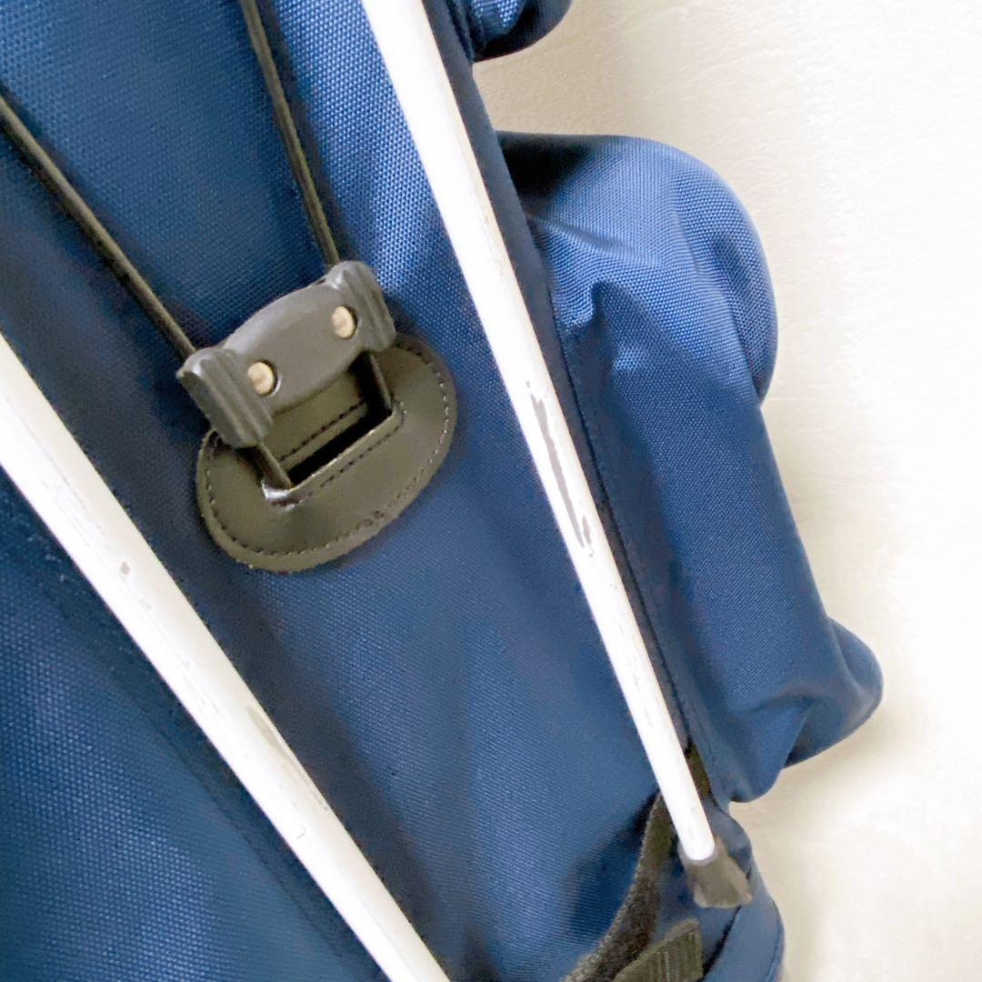 BEAMS GOLF　スタンド付キャディバッグ　ネイビー　9型　ビームスゴルフ