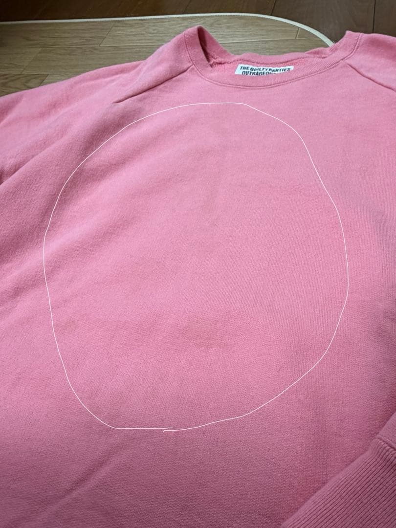 WACKO MARIA ワコマリア スウェット ピンク - メルカリ