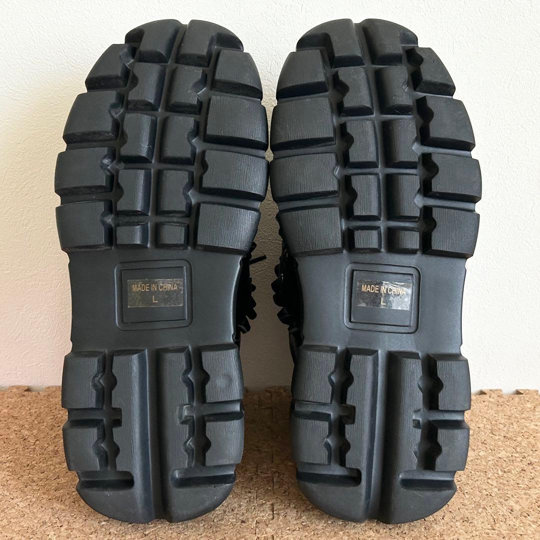 pium ぴうむ ピウム フリルベルトボリュームスニーカー 厚底スニーカー