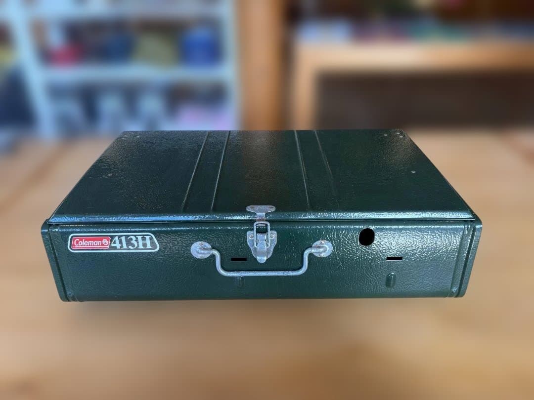 Coleman 413H ツーバーナーストーブ：キャンプ用品