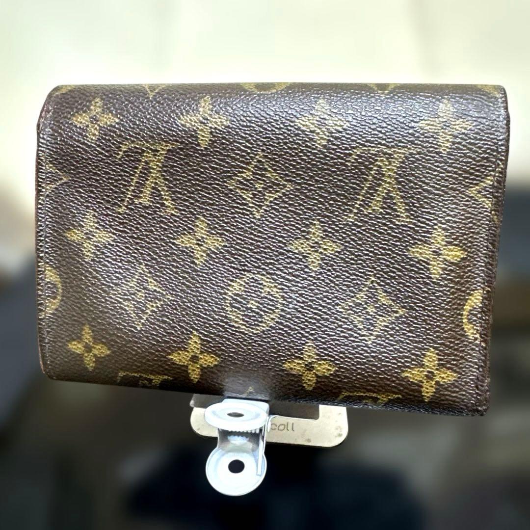 ⑩☆美品/Ⓜ️サイズ♪ポルトトレゾールエテュイパピエ ☆三つ折り財布