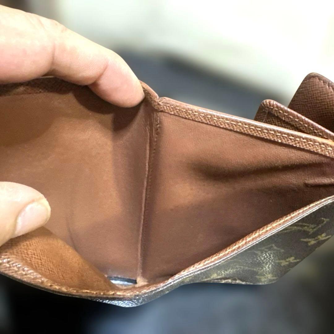 ⑩☆美品/Ⓜ️サイズ♪ポルトトレゾールエテュイパピエ ☆三つ折り財布