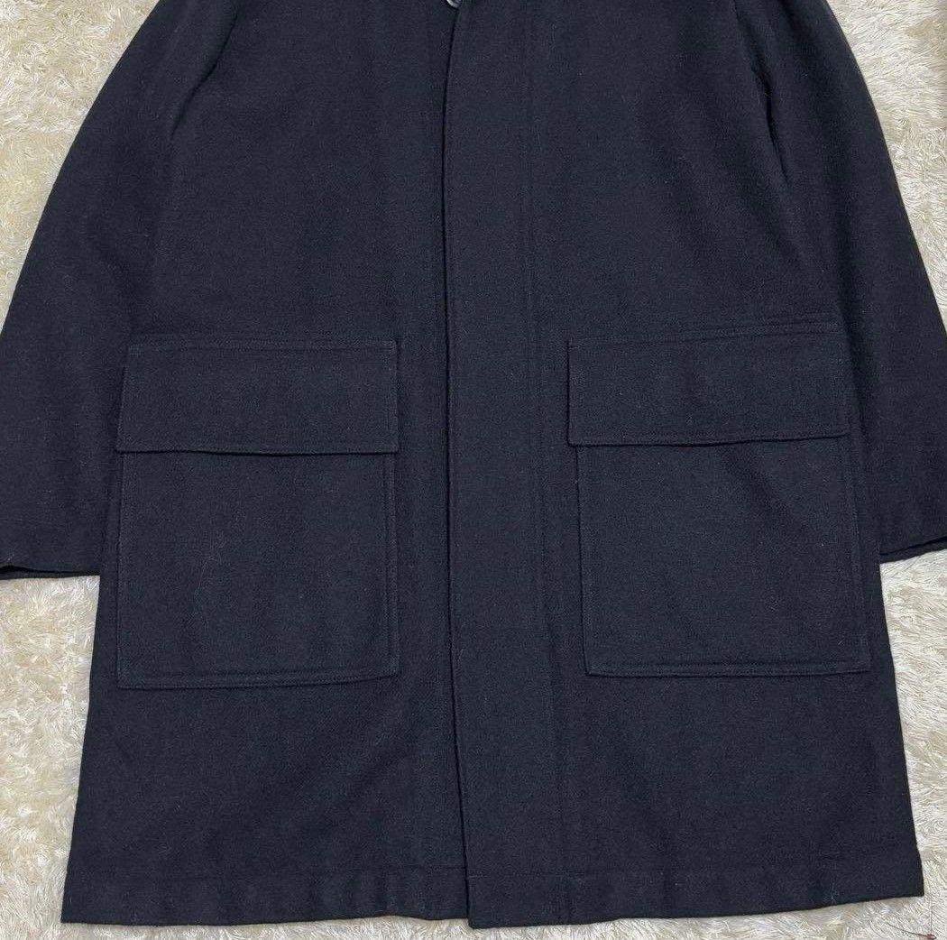 MHL. ロングコート フード付き　マーガレットハウエル　M