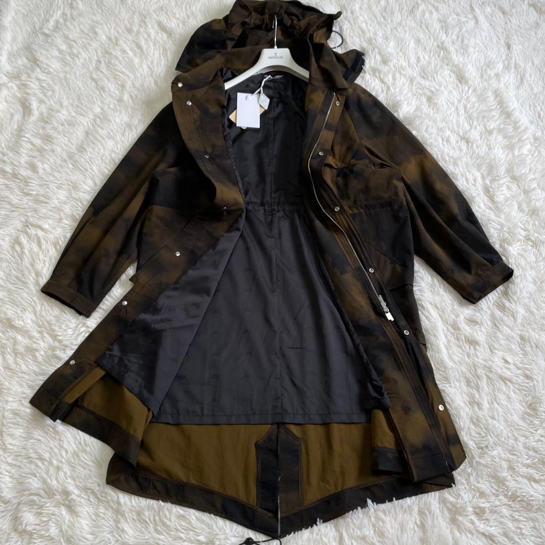 《 新品・タグ付き 》 A-COLD-WALLプリント モッズコート Lサイズ