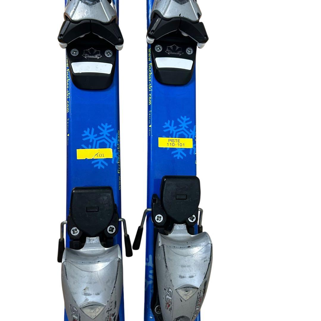 ⑤FISCHHERスキー板 ブーツストックジュニア3点セット⭐︎110cm20cm